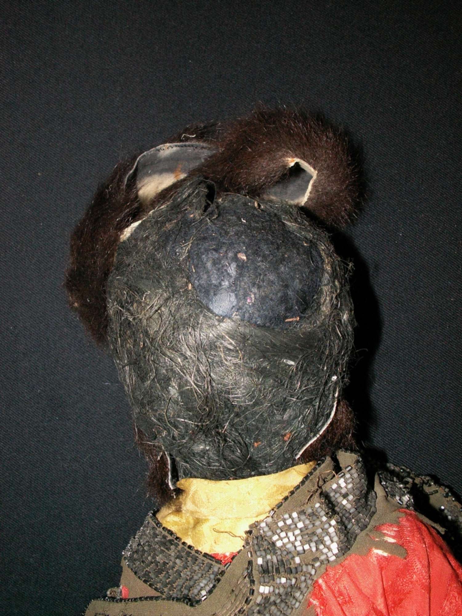 Testa prima del restauro